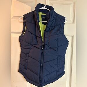 Aeropostale Puffer Vest Size Small. Dark Blue